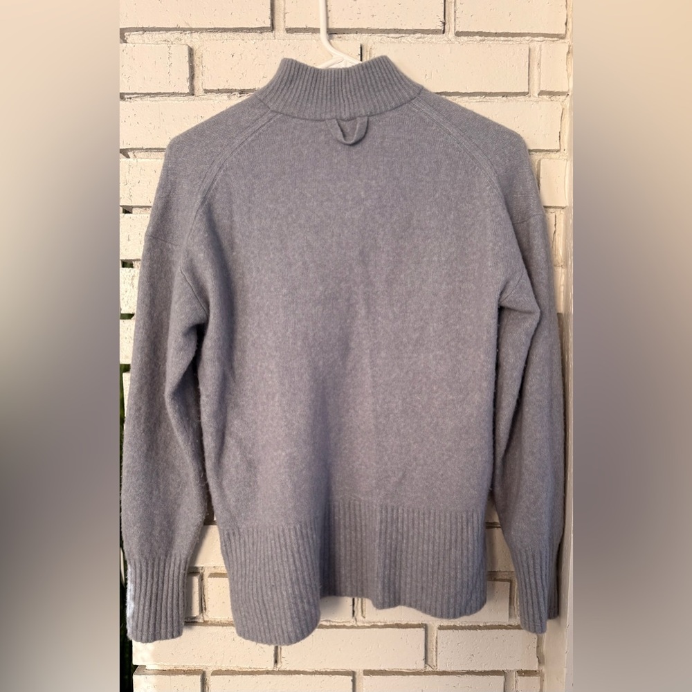 Everlane Mock Neck Wool/Yak Hair Blend Sweater SZ XS | Elevated Basics | Capsule - Picture 3 of 10